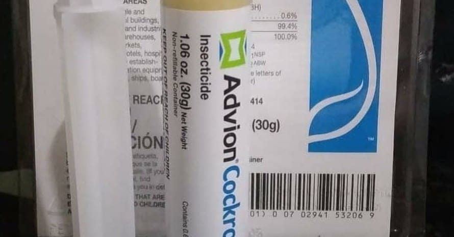 Advion cockroach gel summary