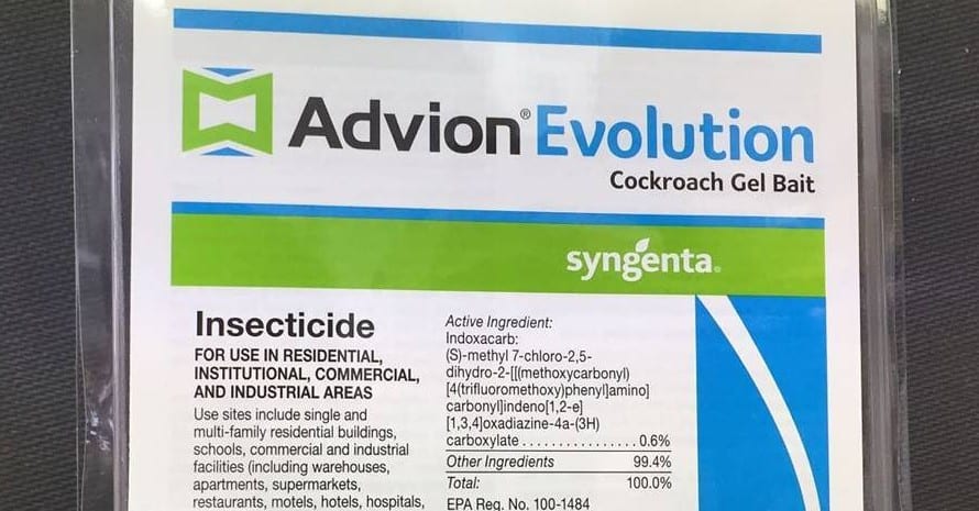 Advion products to exterminate the cockroaches