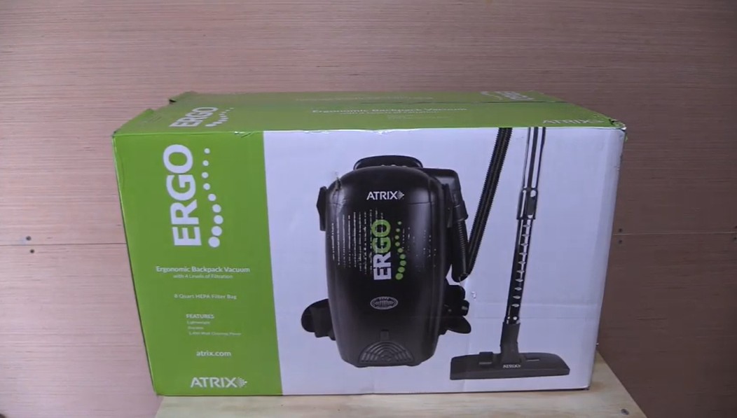 Atrix Ergo HEPA Backpack Vacuum