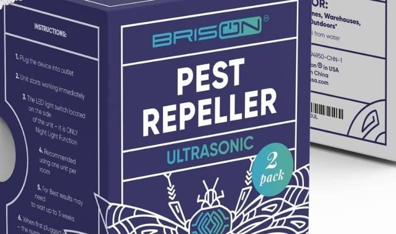 BRISON Ultrasonic Pest Repeller Easy & Humane