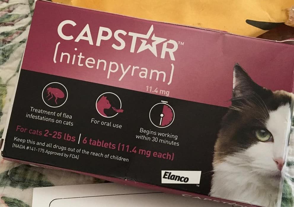 CAPSTAR Oral Flea Treatment for Cats 2-25 lbs