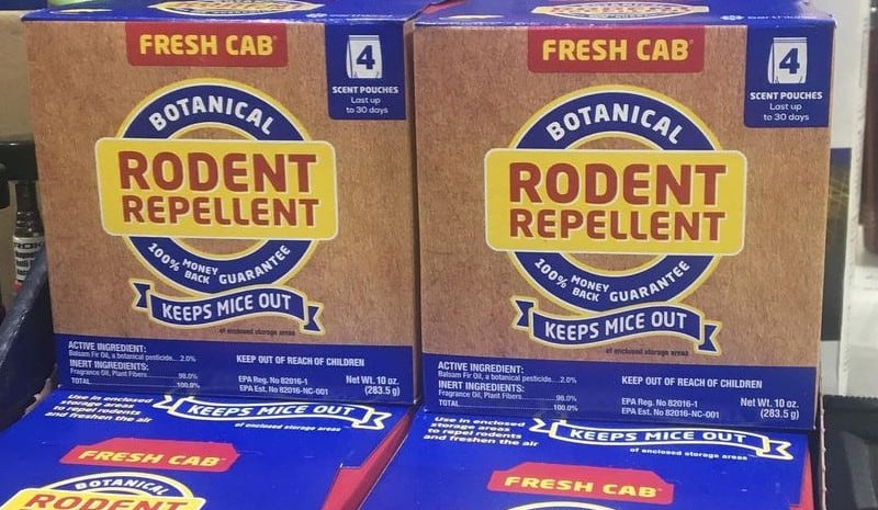 Fresh Cab Rodent Repellent Quickly Repelling Pests