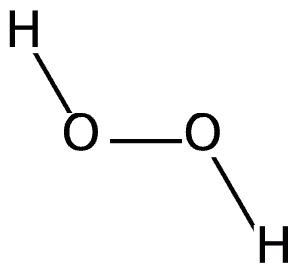 Hydrogen Peroxide formula H2O2