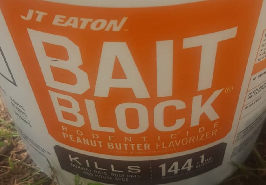 JT Eaton Bait Block Rodenticide Anticoagulant Bait