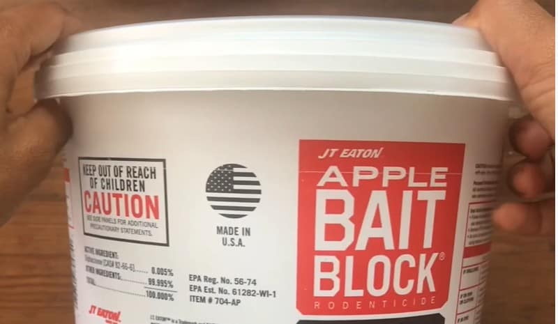JT Eaton PN Bait Block Rodenticide Anticoagulant Bait