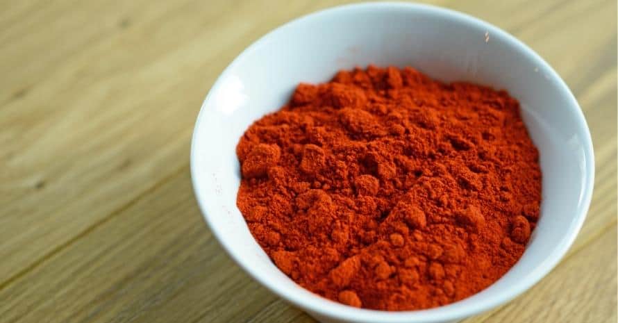 Powdered pepper