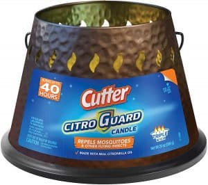 Cutter Outdoor Mosquito candle, with Citronella, 20-Oz
