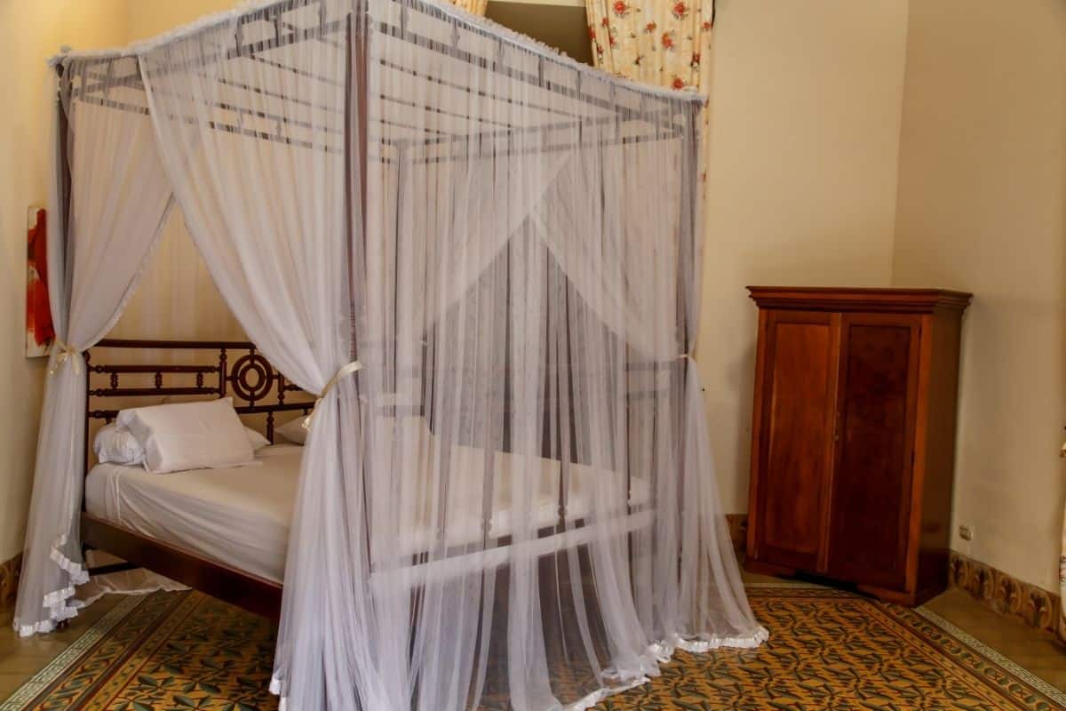 one more bed with mosquito net
